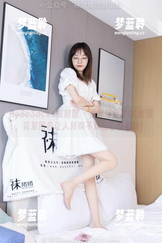 BoBoSocks袜啵啵 - 看雪糕全套OL制服，花絮图包让人转瞬不知自己在看啥！