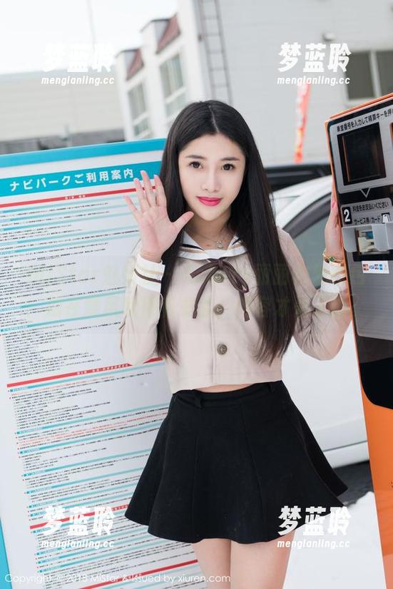 MiStar魅妍社 - Ashely丽丽户外图包：别在意风吹得有多猛，内容才是王道。
