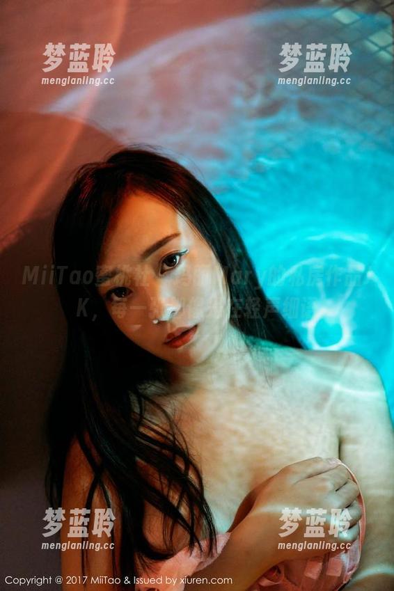 MiiTao蜜桃社 - 玛丽Mary的私房作品JK，每一张都像是在轻声细语