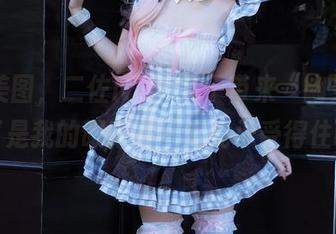 免费美图，二佐Nisa终于带来“幽灵娘”，可是我的眼睛不一定能承受得住啊！
