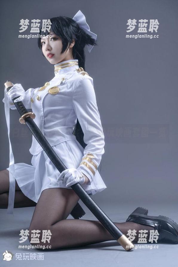 白丝与樱花的约会——兔玩映画套图一览