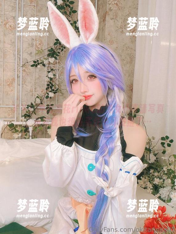 ￥￥！冲田凛花rinka的兔女仆高清写真，看完我也想去买件兔耳发箍了…