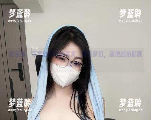 微密圈 - 可爱的肉巴写真集：紫色梦幻，随便拍拍都能出片！