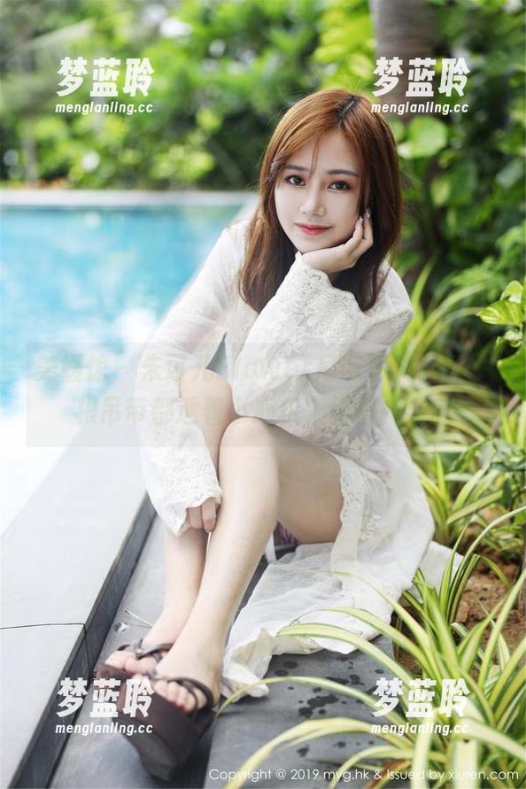 美媛馆 - 朱可儿Flower吊带写真，每一根吊带都透着小心机，值得一看。