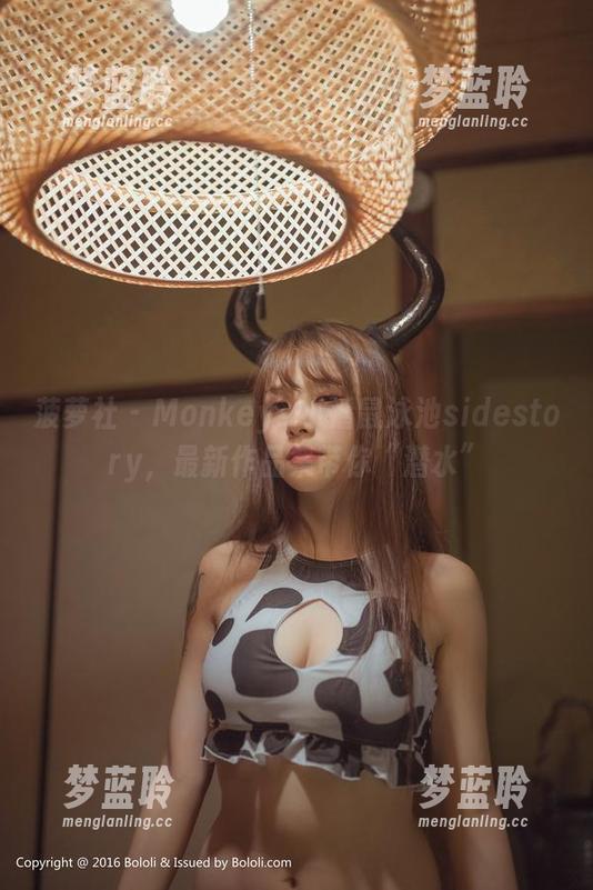菠萝社 - Monkey_小潘鼠泳池sidestory，最新作品集带你“潜水”